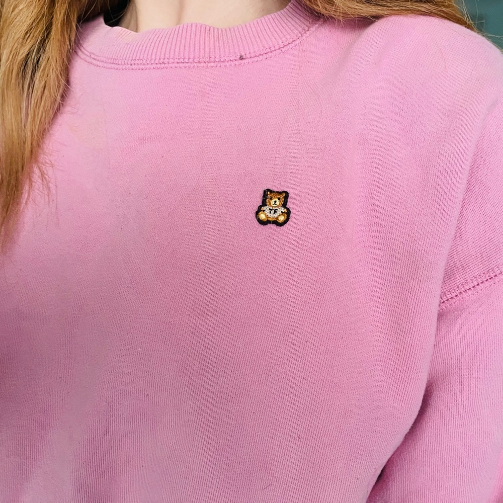Teddy Fresh Cropped Crewneck Sweatshirt